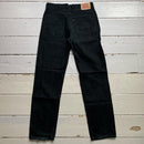Levis 504 Vintage Black Baggy Jeans