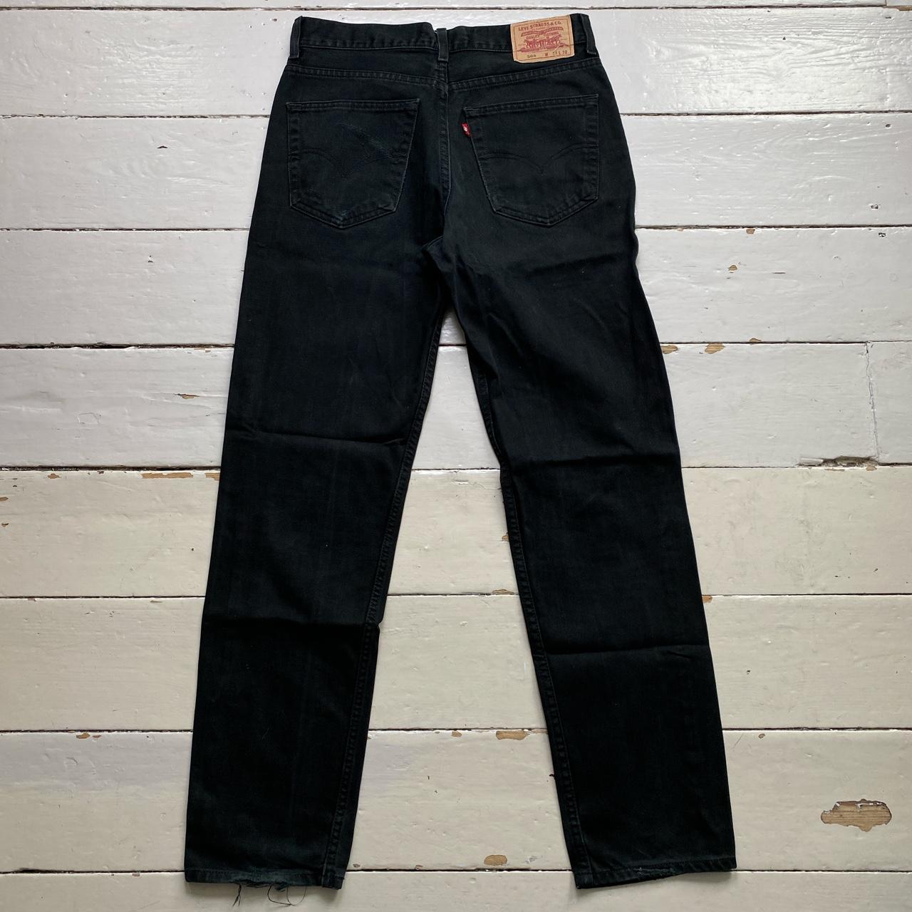 Levis 504 Vintage Black Baggy Jeans