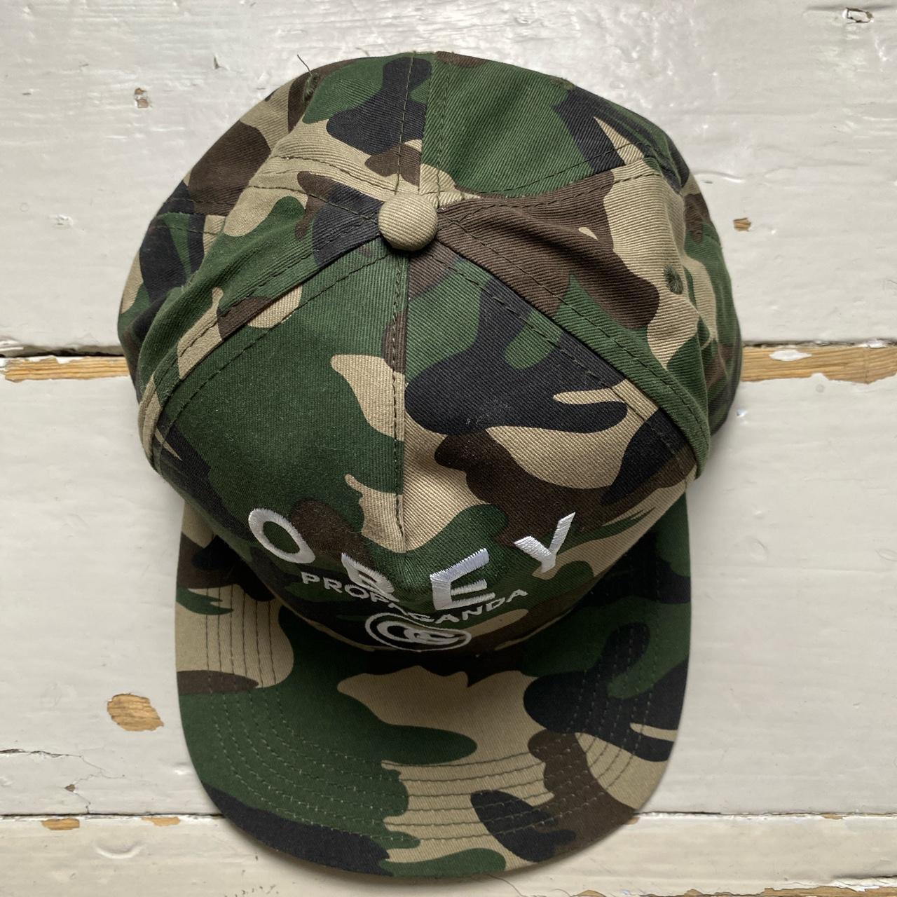 Obey OG Vintage Camouflage Snapback Cap