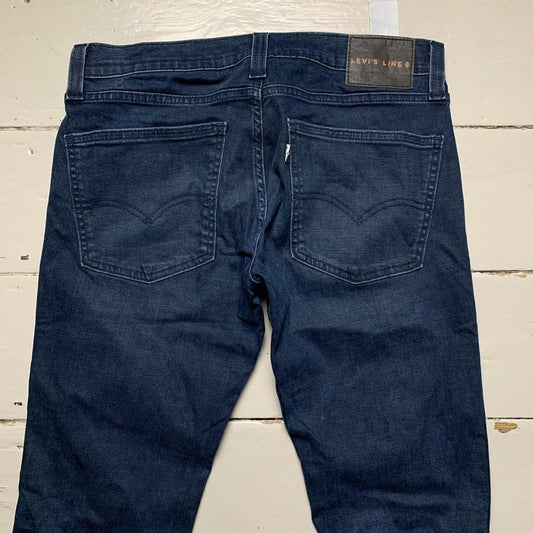 Levis Line 8 Dark Navy Slim Jeans