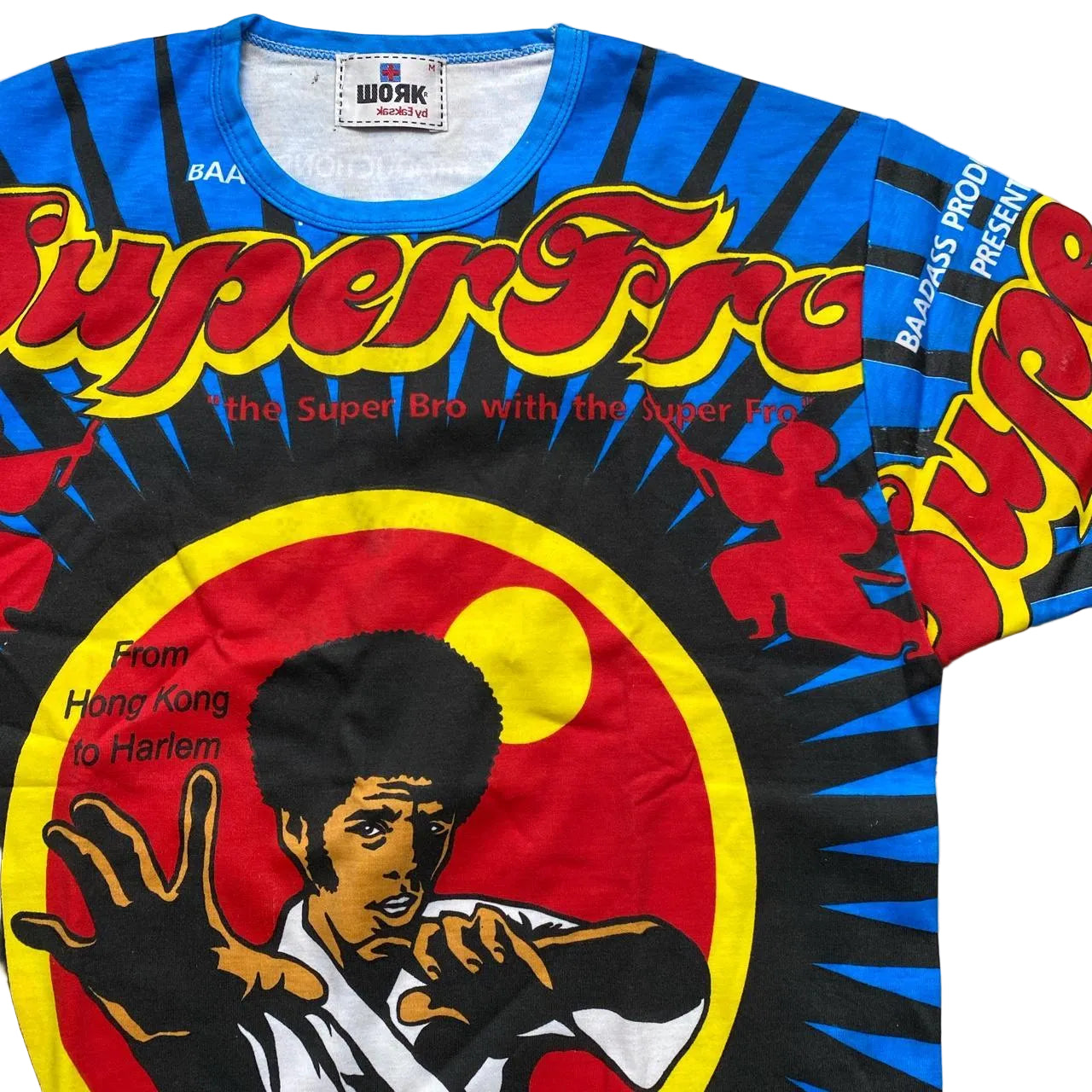 Superfro Work by EAKSAK Vintage Kung Fu T Shirt (XS)