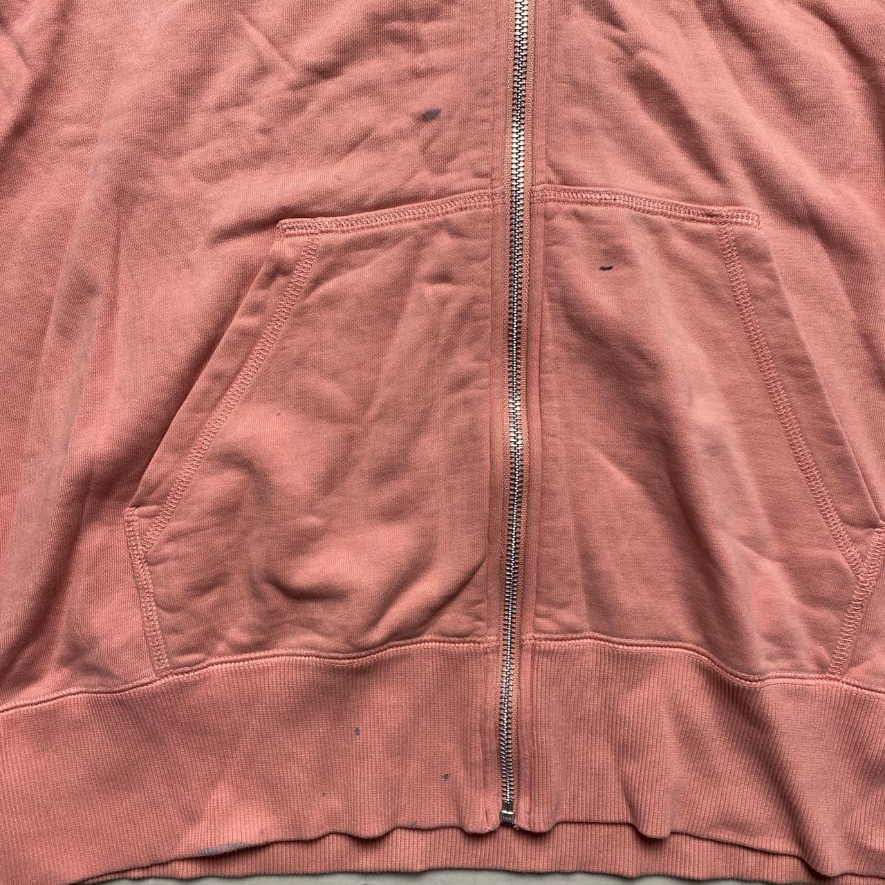 Nike Swoosh Pink and White Hoodie