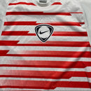 Nike Football Vintage Red and White T Shirt (S)