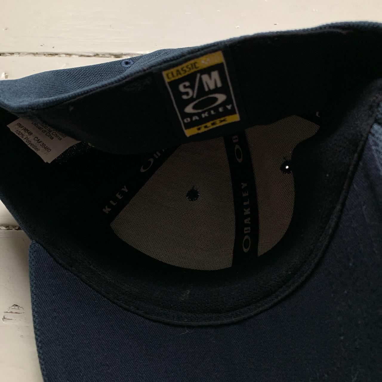 Oakley Navy and Grey Big O Fitted Cap