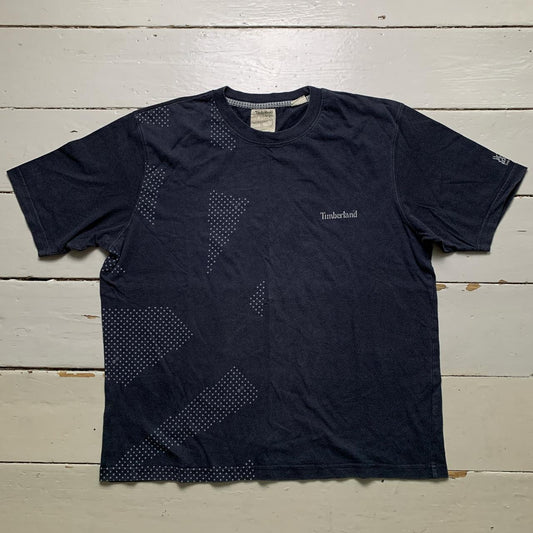 Timberland Navy and Grey Tree T Shirt