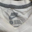 Nike Vintage Swoosh White and Grey T Shirt (L)