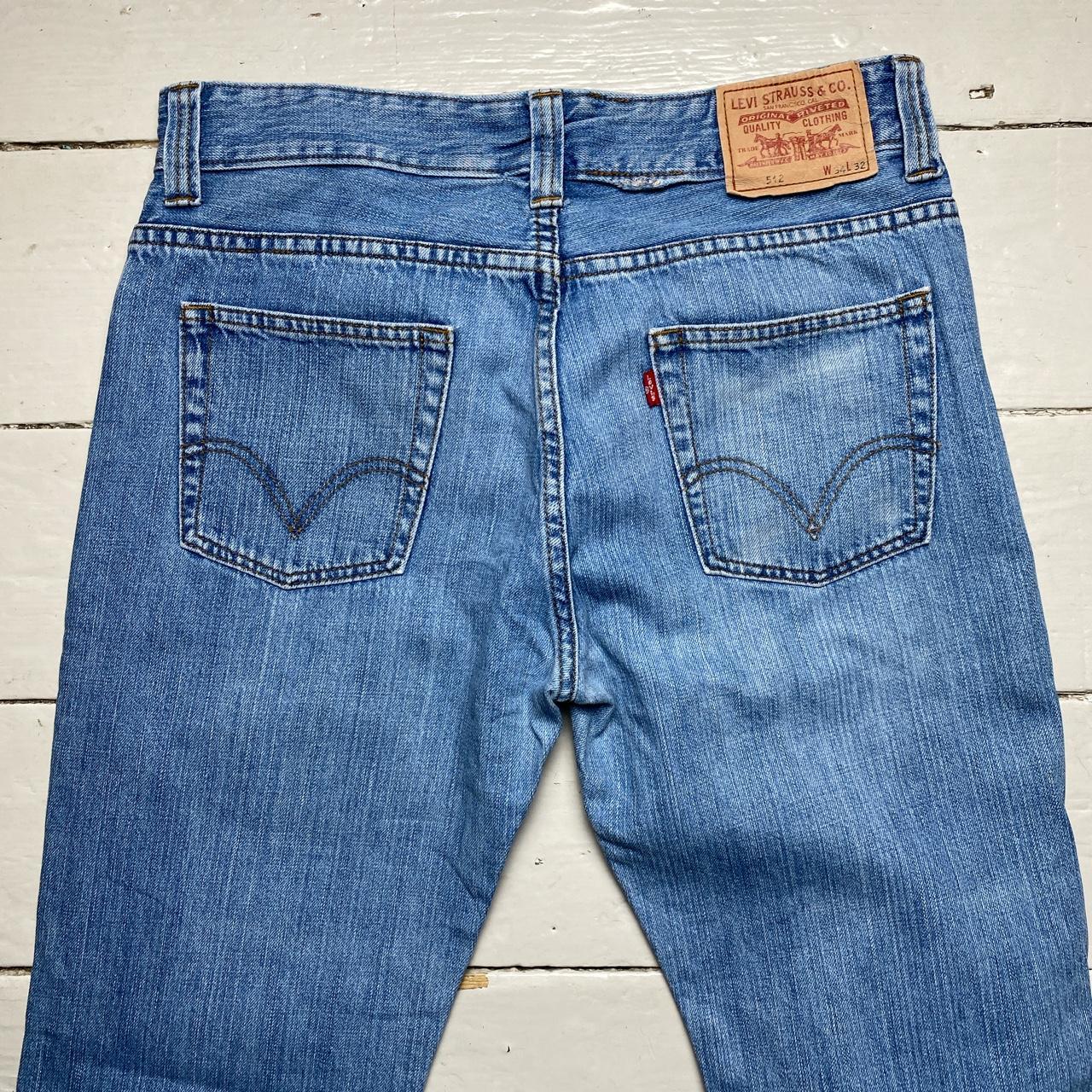 Levis 512 Light Blue Jeans