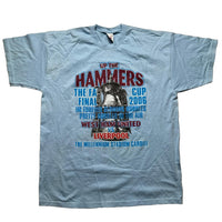 West Ham FA Cup Final 2006 Football Vintage T Shirt (XL)
