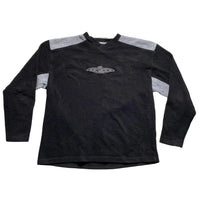 Umbro Vintage Black and Grey Fleece Jumper (XL)