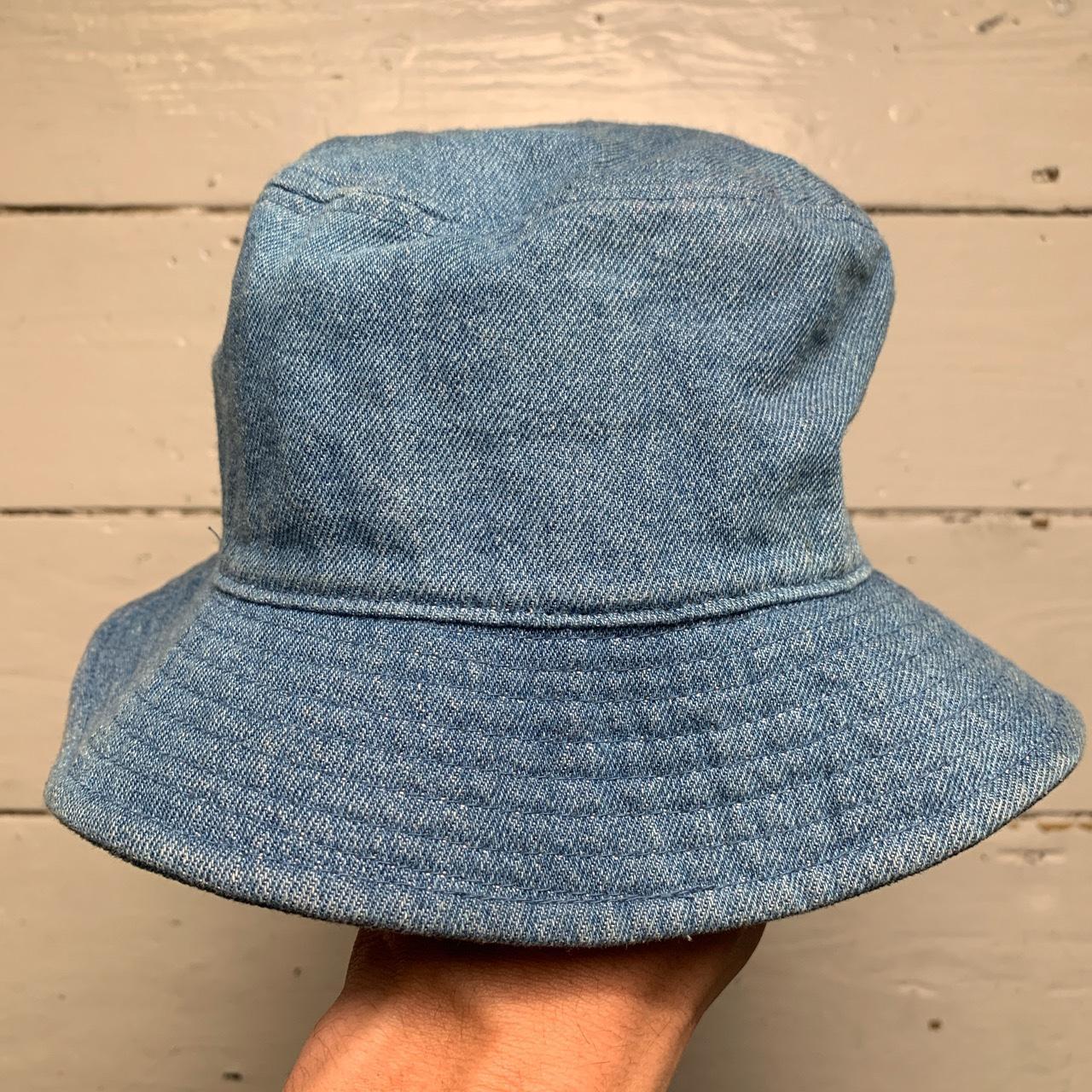 Stussy Blue Denim Bucket Hat