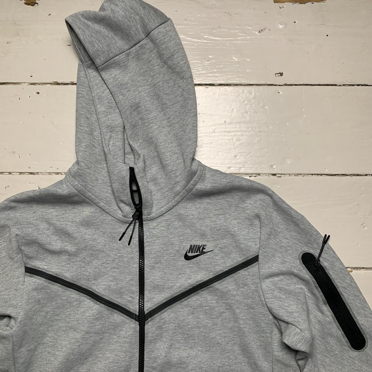 Nike Tech Fleece New Season Grey and Black hoodie