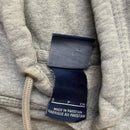 Nike Swoosh Grey and White Hoodie (S)