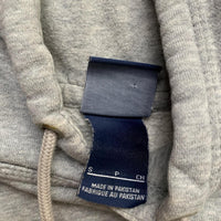 Nike Swoosh Grey and White Hoodie (S)