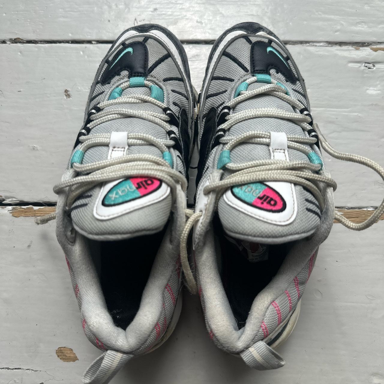 Nike Air Max 98 White Blue and Pink