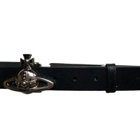 Vivienne Westwood Black and Silver Belt