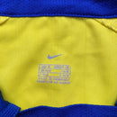 Nike Arsenal Vintage O2 2003 04 Yellow and Blue Football Jersey (XL)