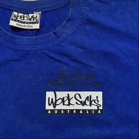 Work Sucks Sydney Skydiving Australia Vintage 90’s Graffiti T Shirt (L)