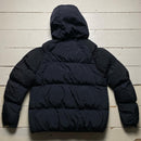 Jordan Black and Red Puffer Coat