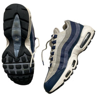 Nike Air Max 95 Midnight Navy Grey and White (UK 8)