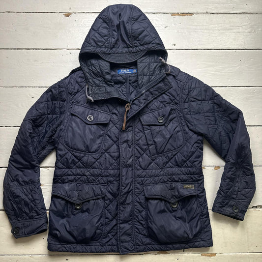 Polo Ralph Lauren Navy Quilted Jacket