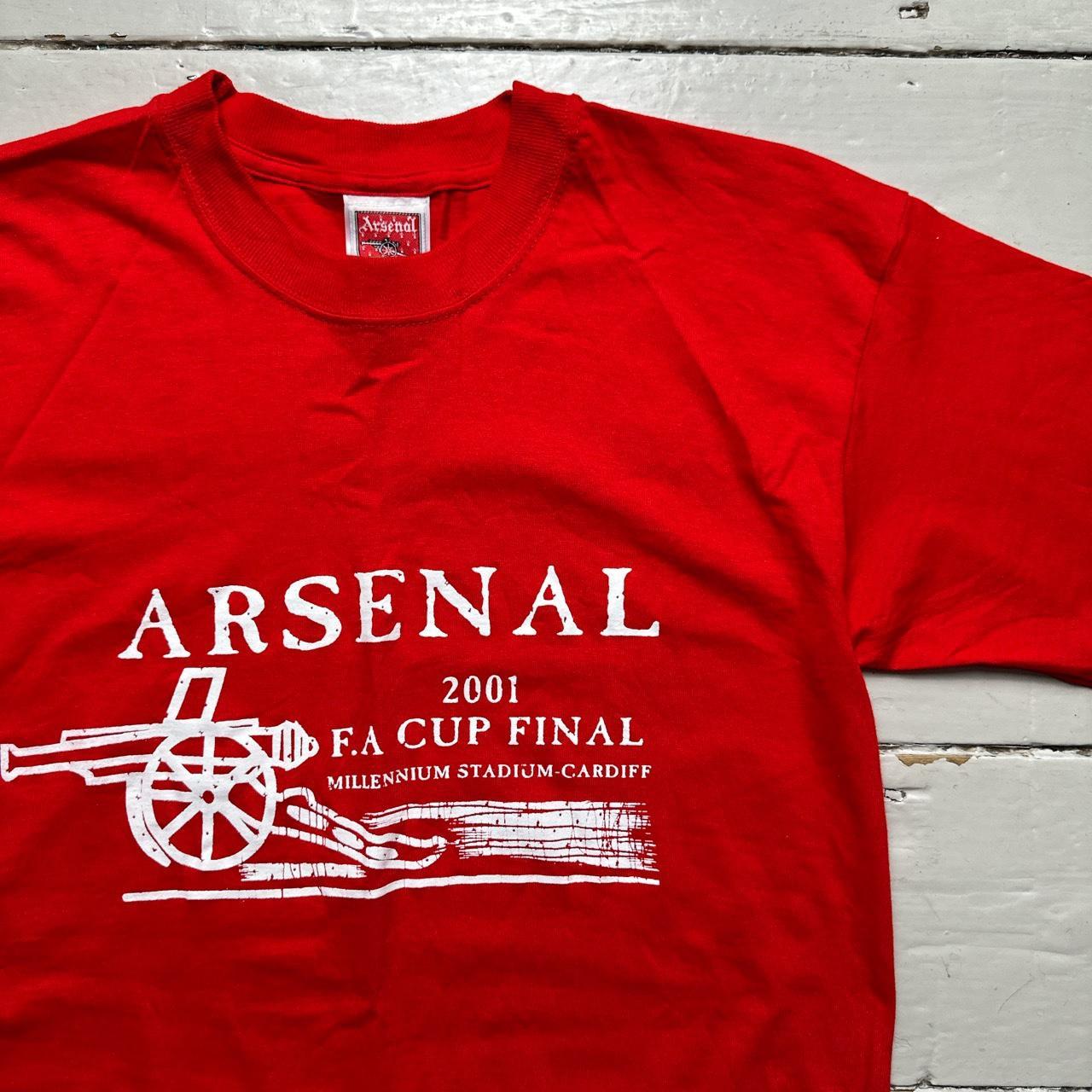 Arsenal FA Cup Final 2001 Vintage T Shirt