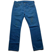 Levis Vintage Blue and Black Stitch 501 Jeans (32W)