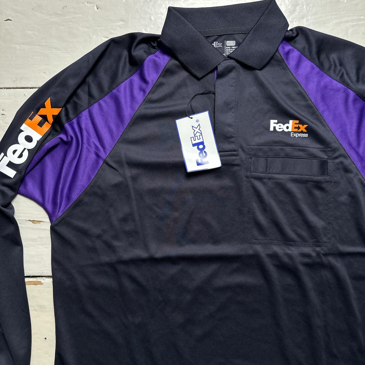 FedEx Long Sleeve Polo Shirt