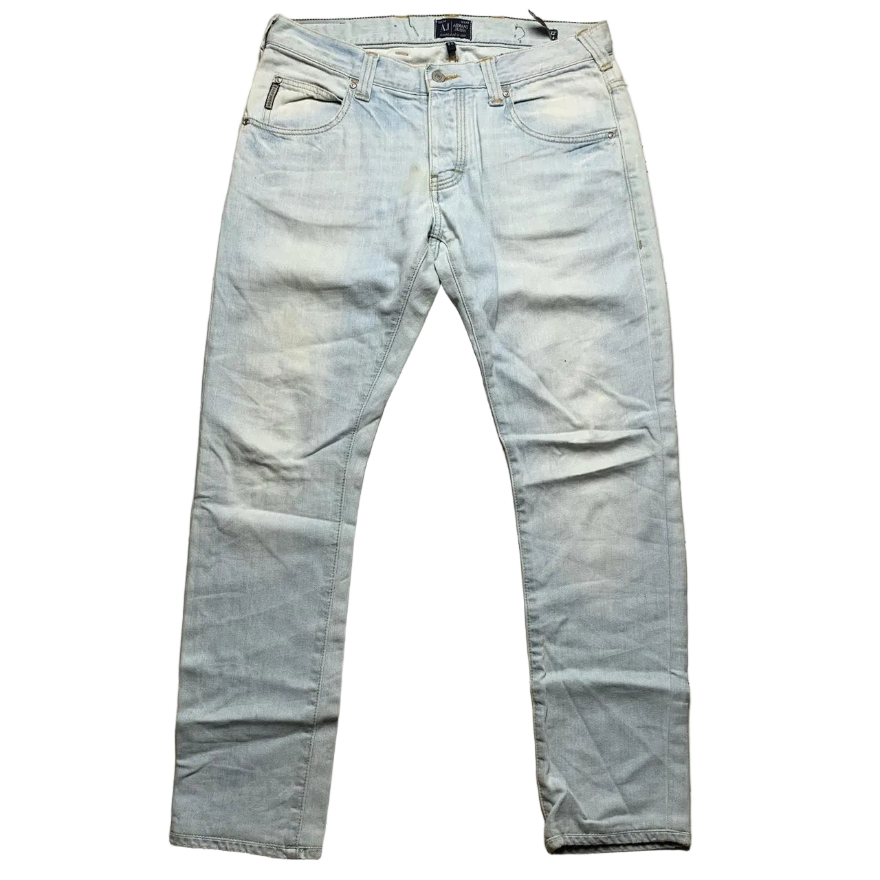 Armani J08 Vintage Light Blue Jeans (32W)