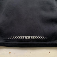 Nike Shox Vintage Scuba Neoprene Fleece Black and Blue Hoodie Jacket