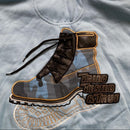 Raw Blue Vintage Light Baby Blue Timberland Lace Up Boot Full Tracksuit (L)