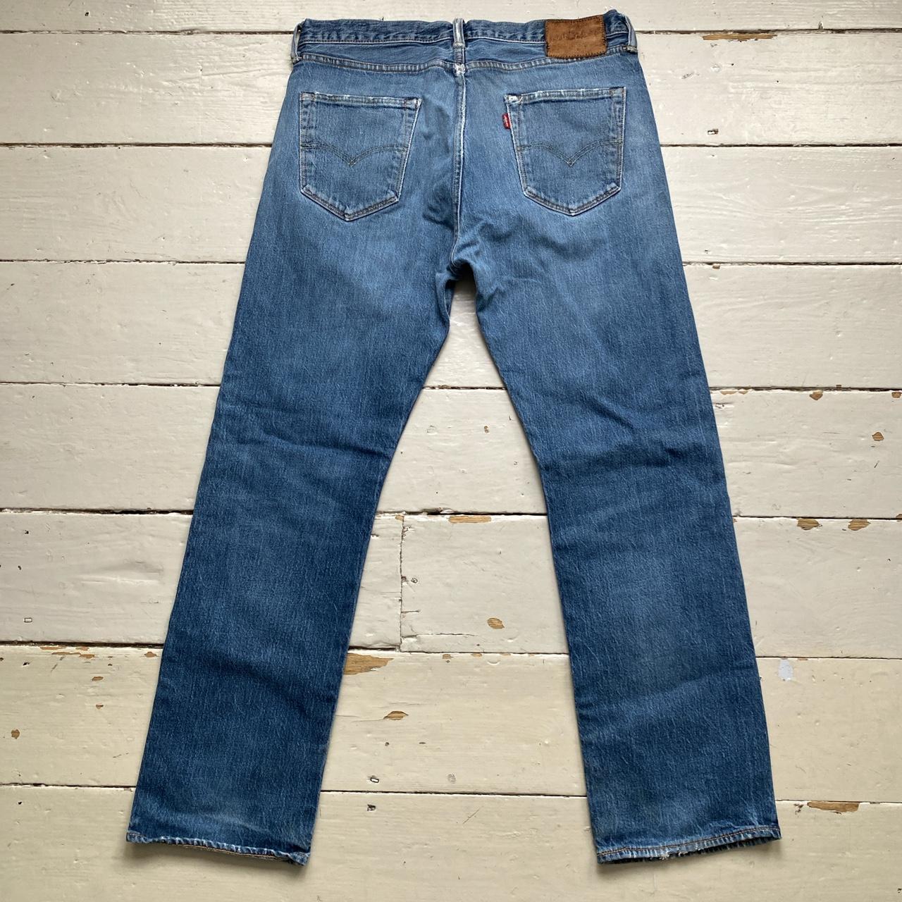 Levis 501 Baggy Stonewashed Jeans