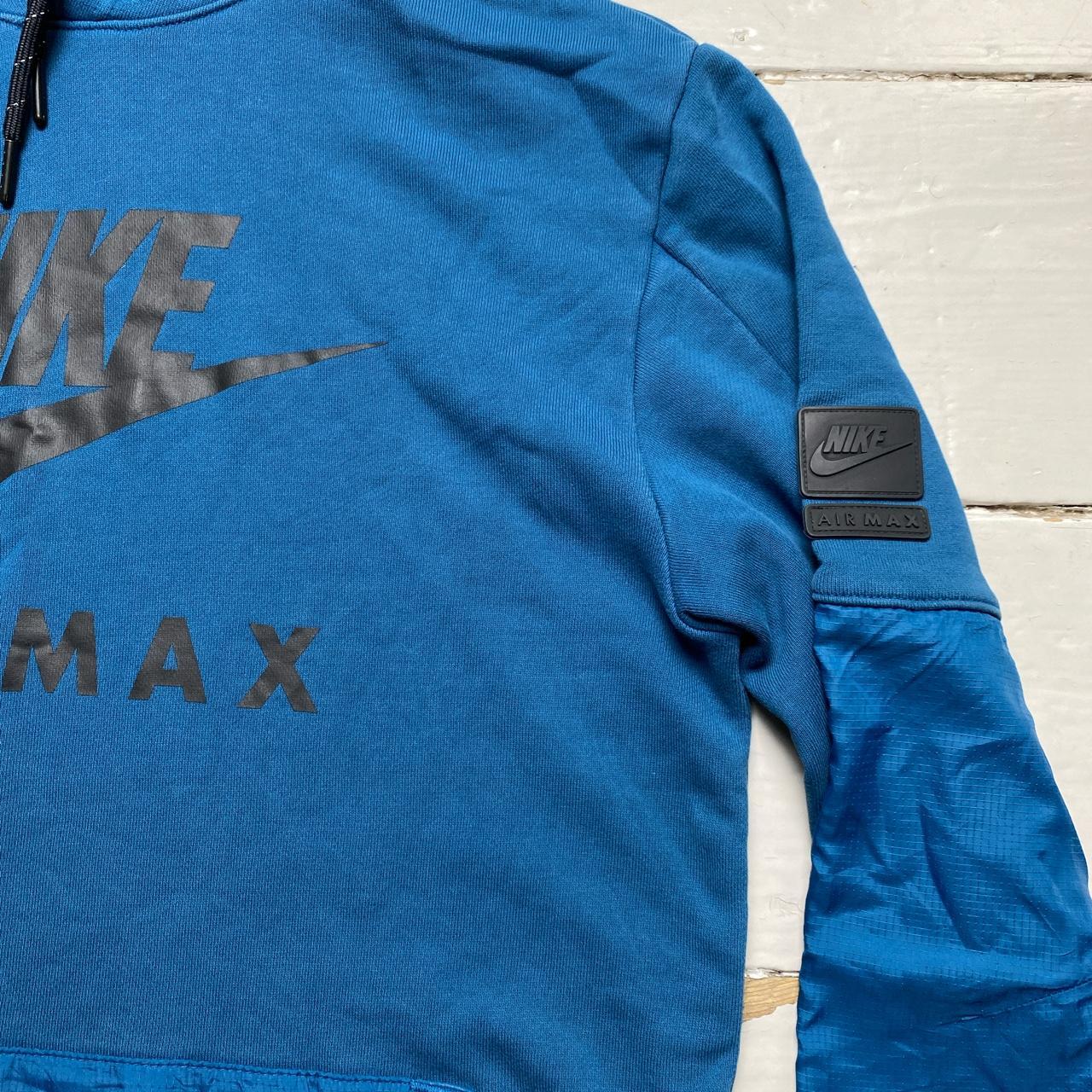 Nike Air Max Blue and Black Hoodie