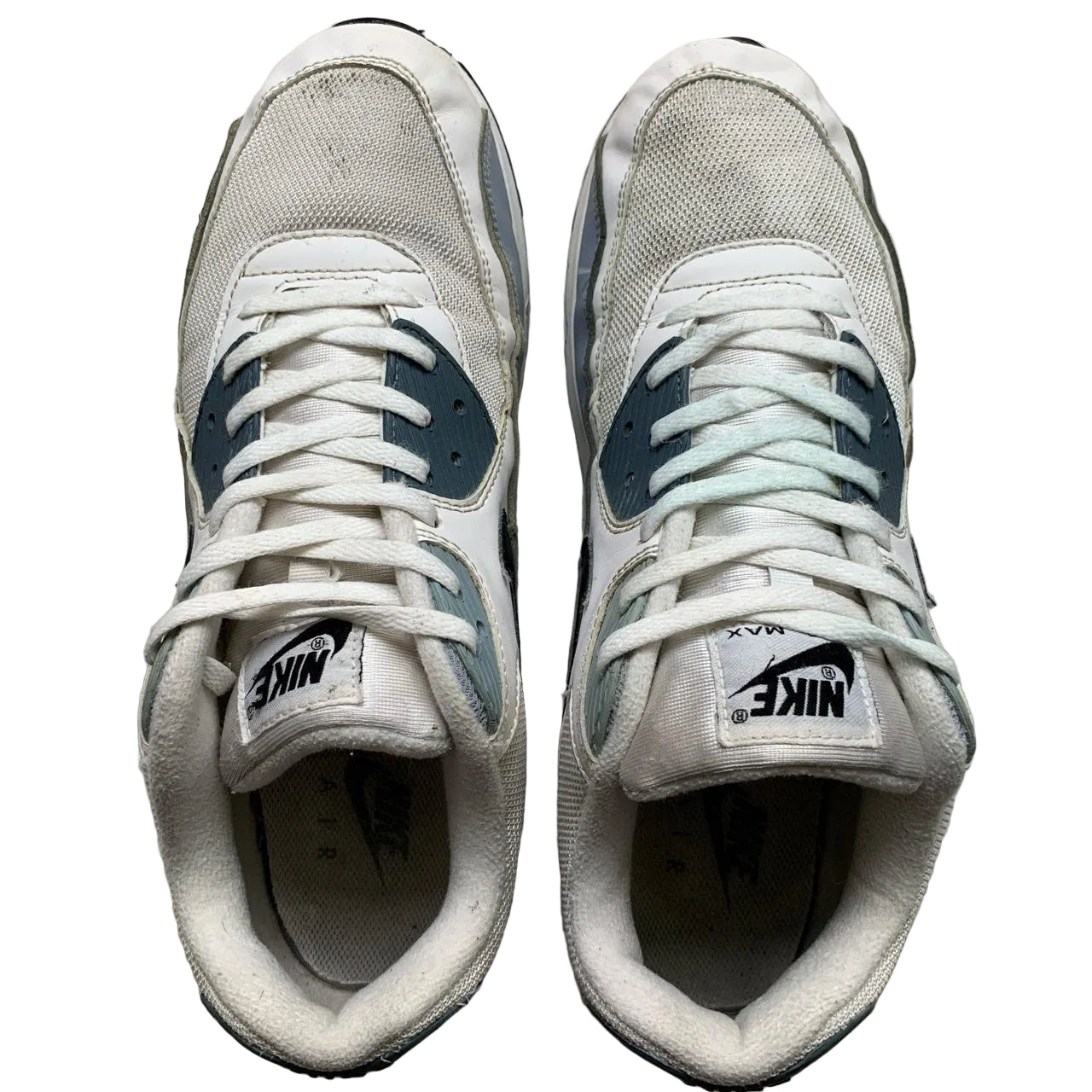 Nike Air Max 90 White Black and Grey (UK 11)