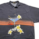Fratelli Balzzano Martini Vintage 90’s Big Short Sleeve Shirt (2XL)