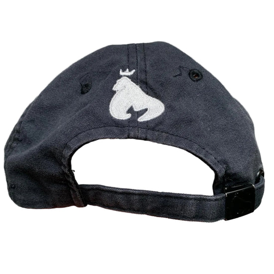 Money Clothing Black and White Cap