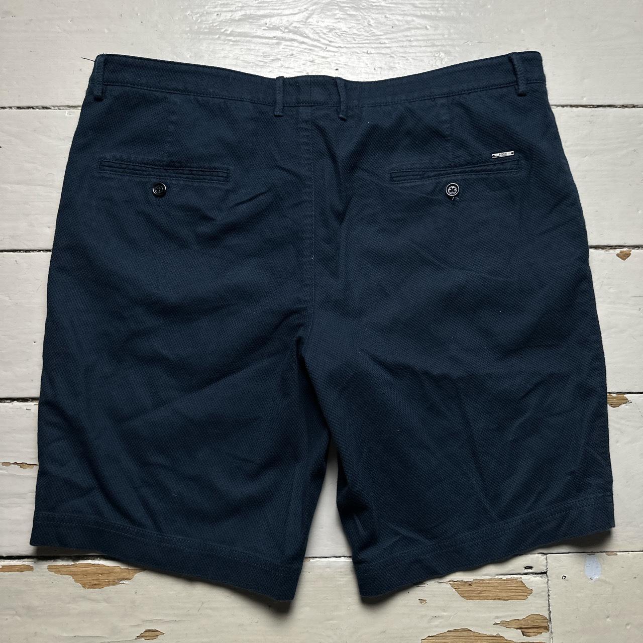 Hugo Boss Navy Stretch Shorts