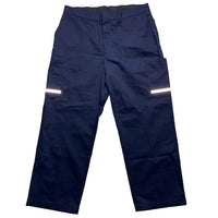 Fedex Navy Utility Reflective Strip Cargo Trousers (38W)