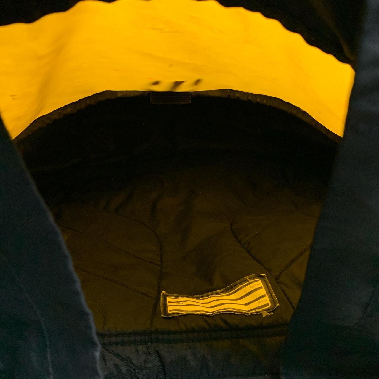 Nike 90’s Vintage Bag Rucksack Black and Yellow