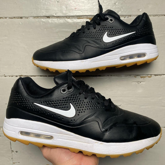 Nike Air Max 1 Golf Black Gum Sole