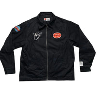 Rolling Stones London Carnaby Black Bomber Jacket (M)