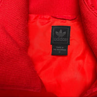 Adidas Originals Red and Grey Gilet Bodywarmer (M)