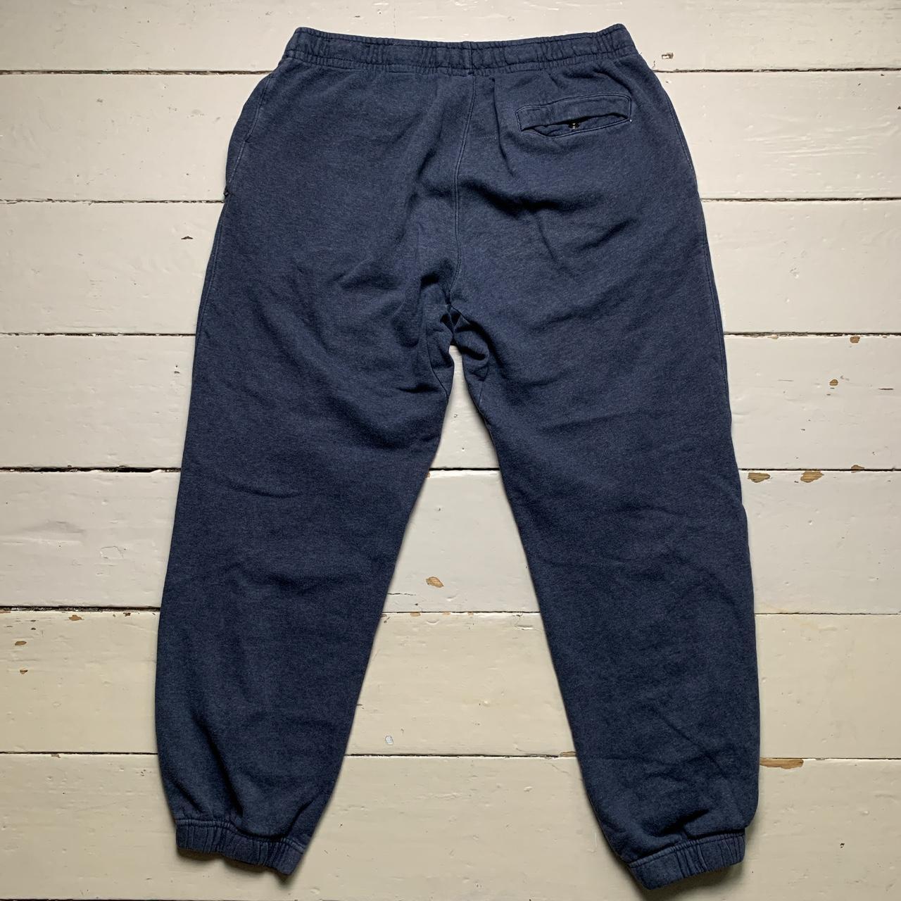 Nike Swoosh Baggy Navy and White Joggers