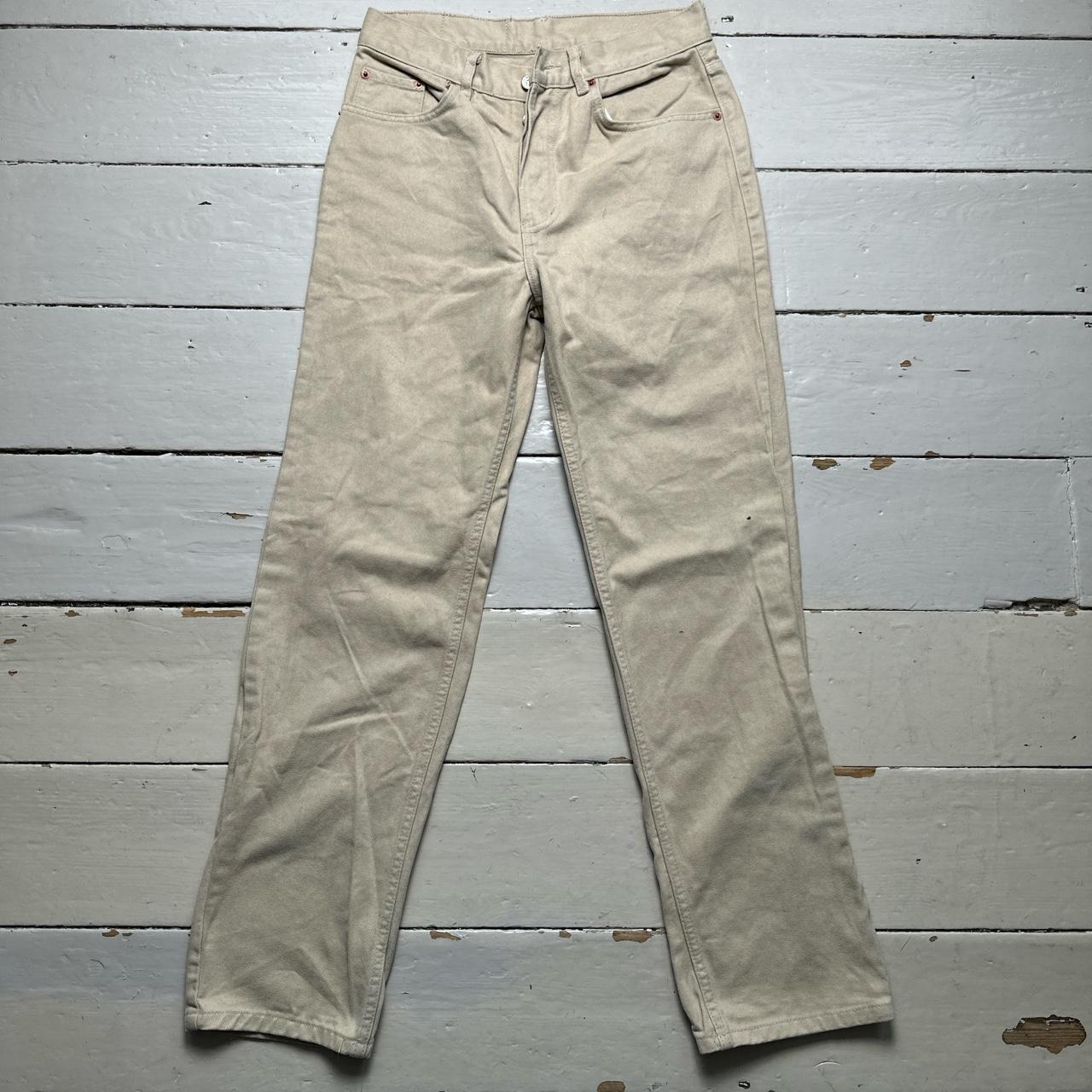 Levis 501 Vintage Cream Jeans