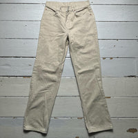 Levis 501 Vintage Cream Jeans