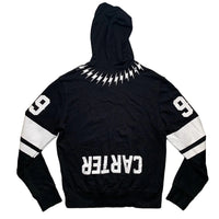 Rocawear Black and White Carter Jay Z Hoodie (L)