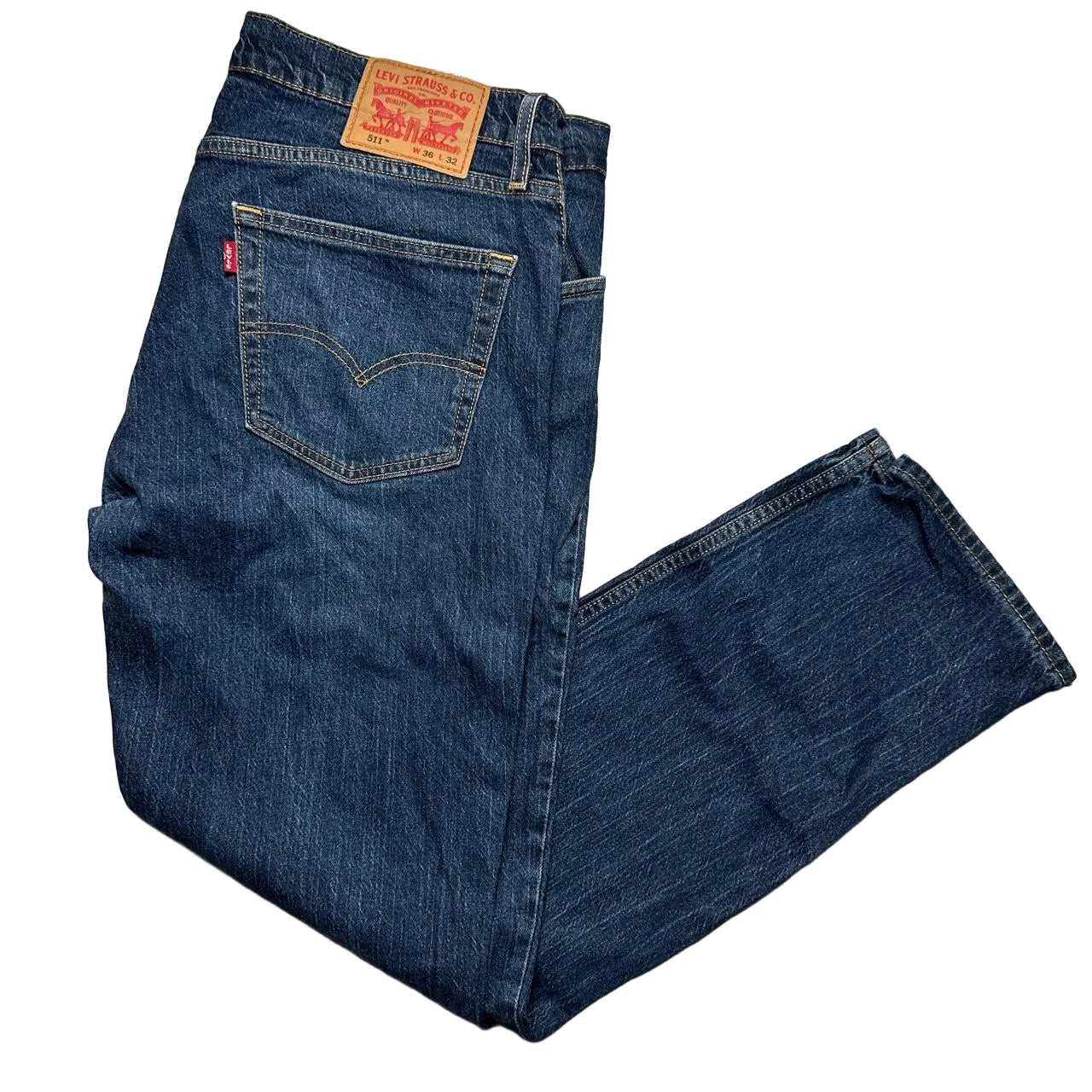 Levis 511 Navy Slim Jeans (36W)