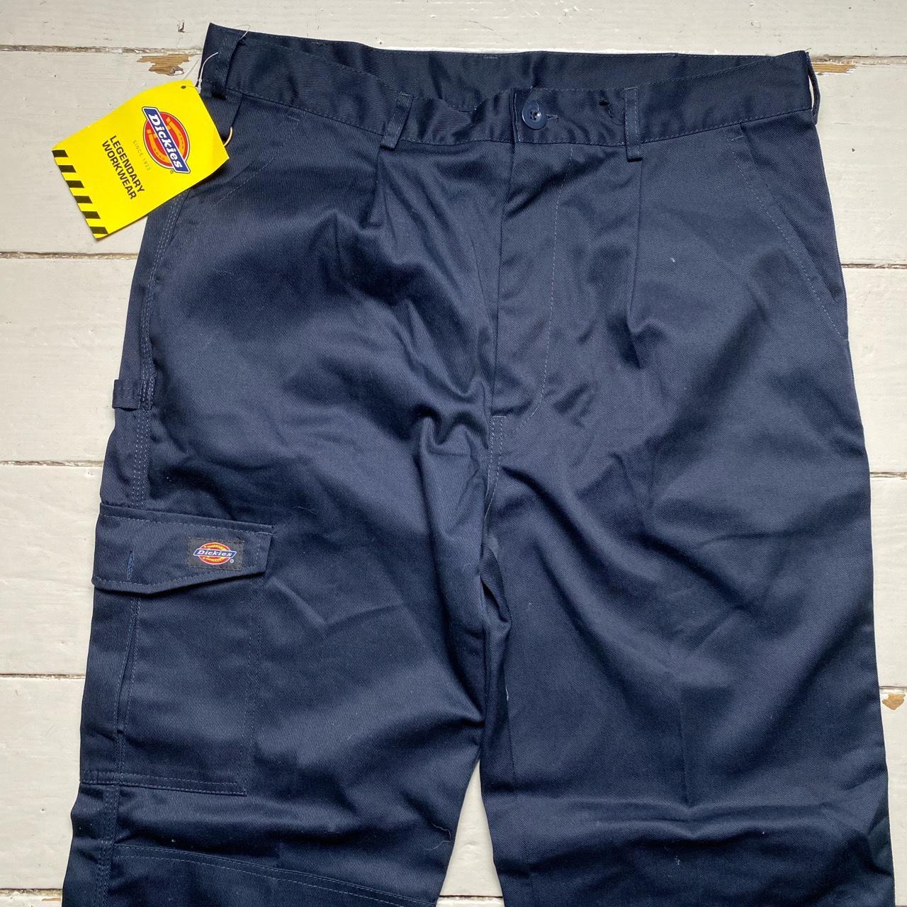 Dickies Redhawk Workwear Navy Cargo Trousers