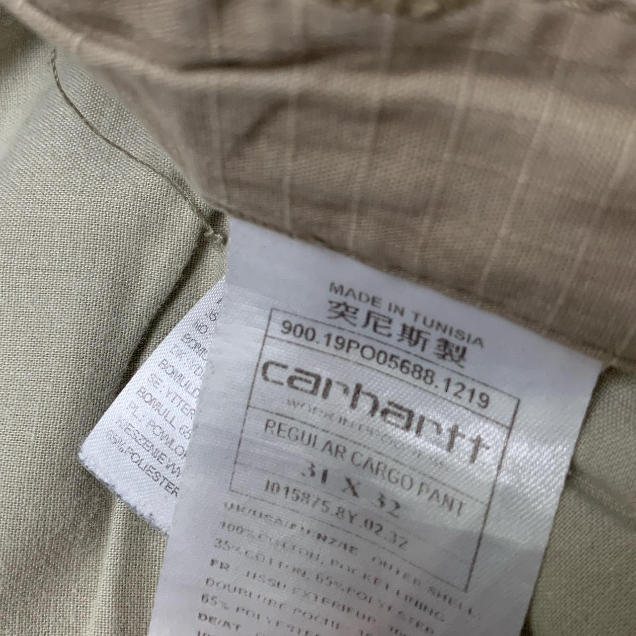 Carharrt WIP Beige Cargo Trousers