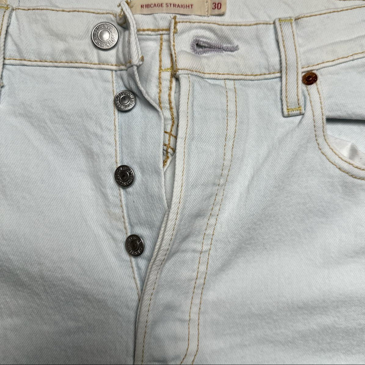 Levis Ribcage Straight Womens Jeans (30W)