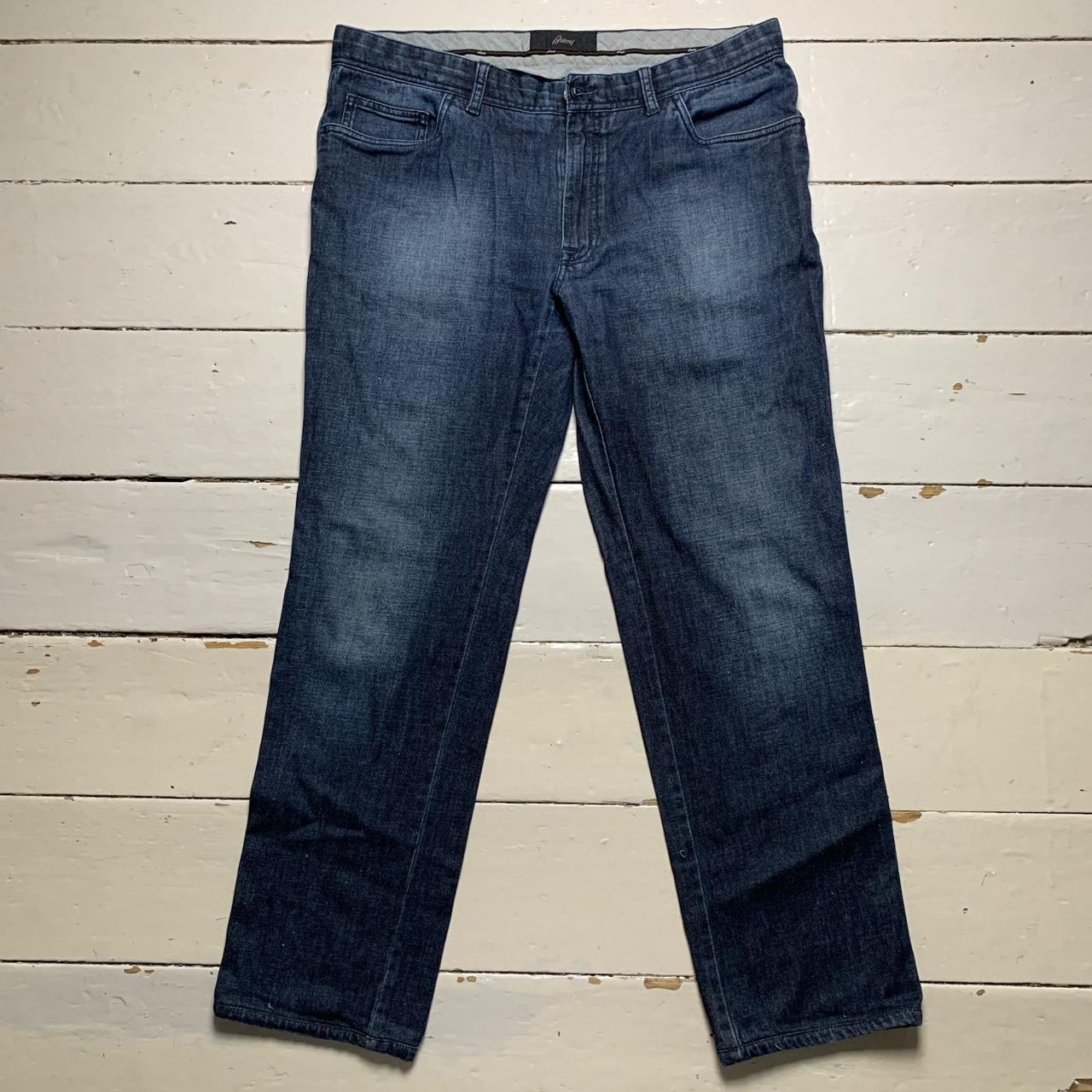Brioni Jeans Navy and Black